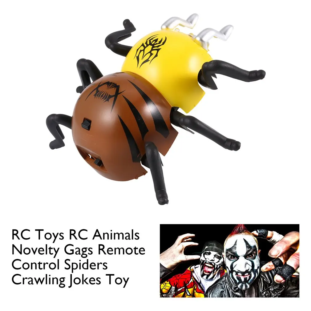 RC Spider Shaped микро скалолазание на стену паук дистанционное управление гоночный автомобиль, USB Перезаряжаемый