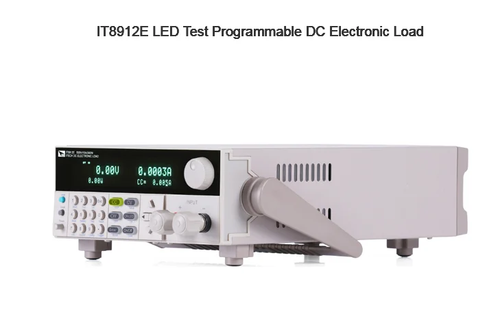 IT8912E светодиодный тестовый программируемый DC электронная нагрузка 500V 15A 300W