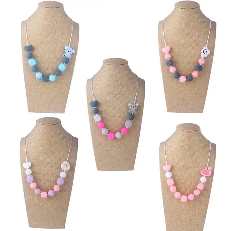 necklace teether for baby