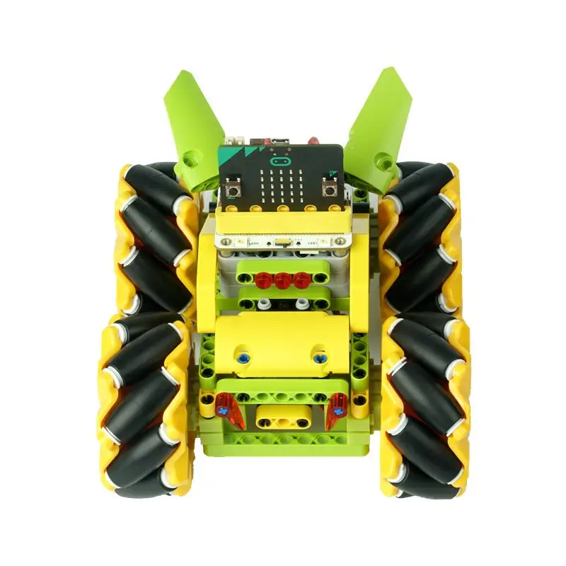 US $129.95 STEM Educational Toy Robot Microbit Wonder Rugged Carwithout microbit board