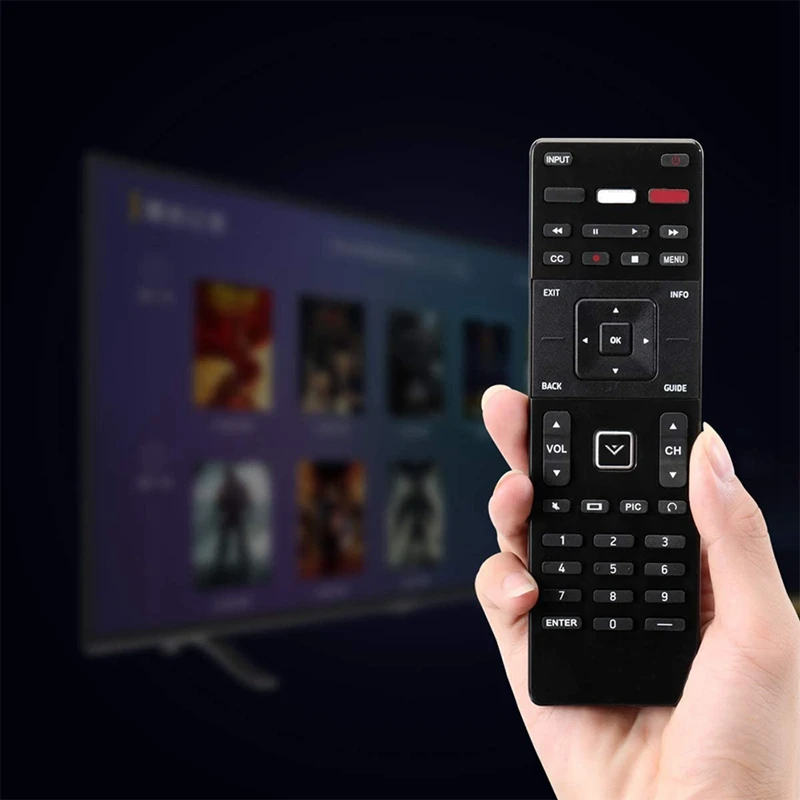 US New Remote Control XRT122 for VIZIO LED HDTV with iHEART RADIO NETFLIX Keys US New Remote Control XRT122 for VIZIO LED HDTV with iHEART RADIO NETFLIX Keys