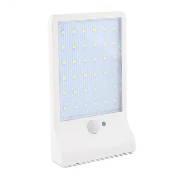 

ICOCO ICOCO 36 LED Waterproof Solar Powered Street Light PIR Motion Sensor Wall Lamps for Garden Security Outdoor Lighting