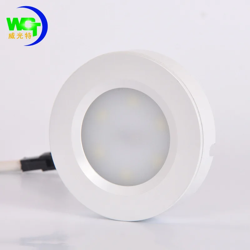 

LED Ultra-Thin Cabinet Light Surface Mounted Circle Downlight LED Spotlight jiu ju deng Bottom of the Cabinet chu chuang deng