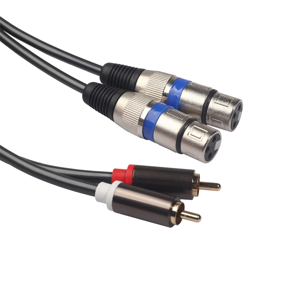  ̺ 2 XLR to 2 RCA    ڽ, XLR RCA  ũ Ŀ ̺