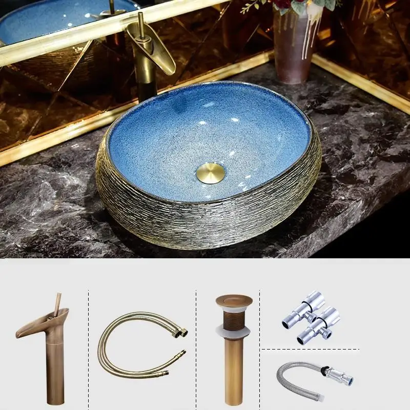 Number 9 Bain Sobre Encimera ванная комната, сумка для ванной комнаты, Lavandino De Lavabo Da Appoggio Umywalka раковина, Pia Cuba Banheiro умывальник - Цвет: Number 9
