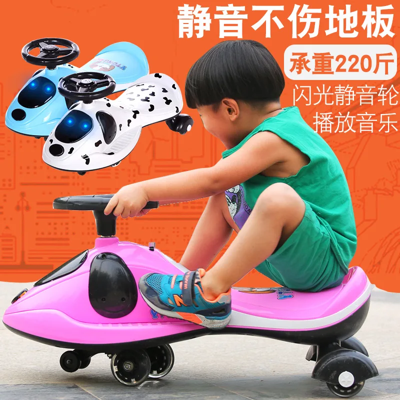 Outdoor Fun & Sports Ride On toy New children's twist car swing car baby walker Ride On Cars kids balance scooter 5kg