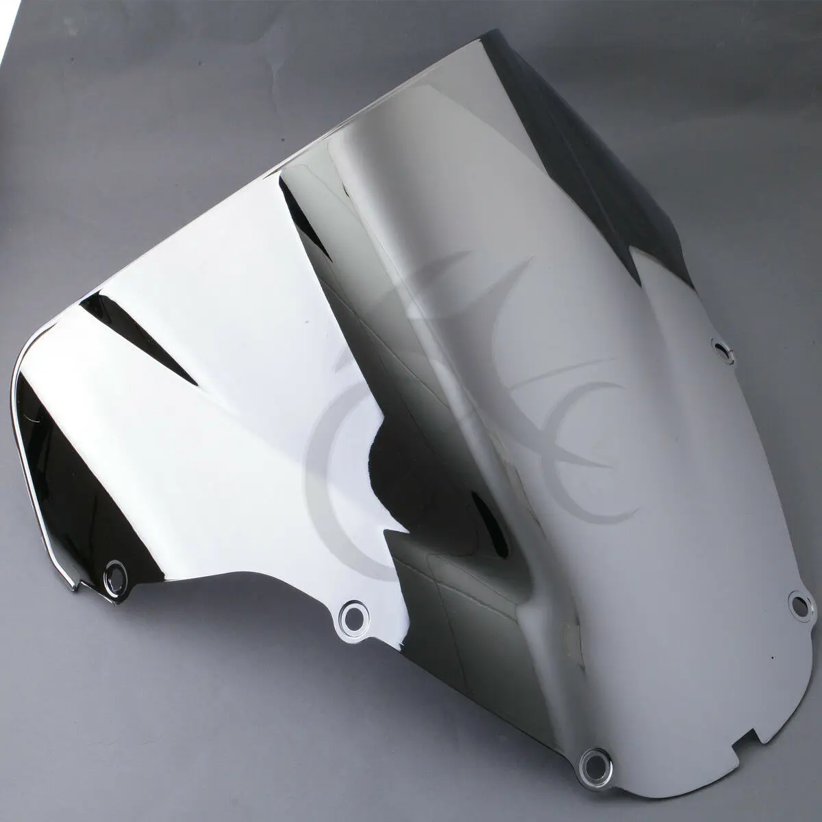 Мотоцикл PMMA двойной пузырь лобовое стекло для Honda CBR929RR CBR900RR 2000-2001 черный/синий/прозрачный/хром