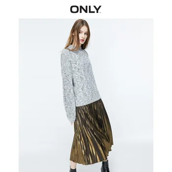 

ONLY Women's Two-piece Knitted Pleated Sweater Dress | 119446507