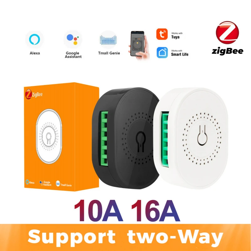 Tuya Zigbee Smart Hub Switch soporte de Gateway dos Control DE vía Control remoto 16A/10A cambiar de trabajo con Alexa y Google