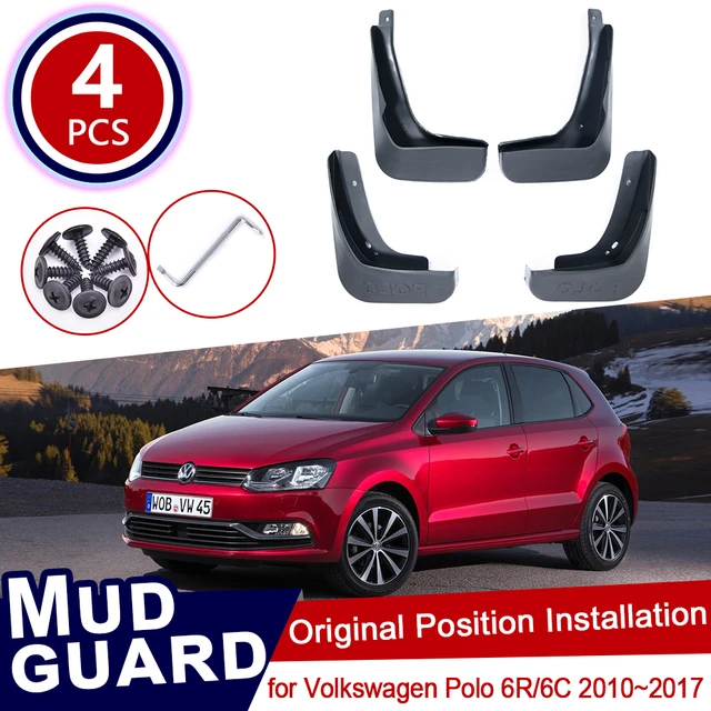 Für Volkswagen VW Polo 6R 6C 2010 ~ 2017 Mud Flaps Splash Guards