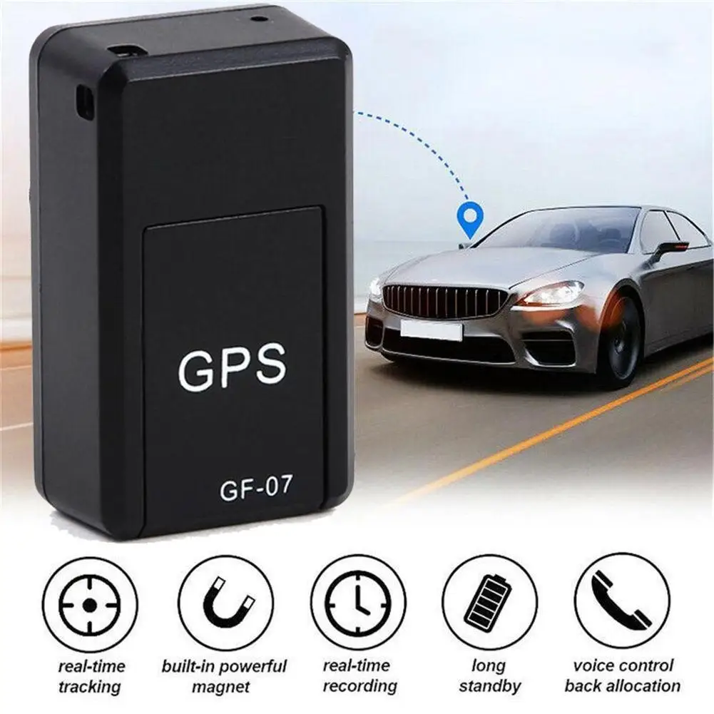 GF07 GSM GPRS мини магнитный автомобильный gps анти-потеря Запись в реальном времени устройство слежения локатор трекер Мини карта памяти TF