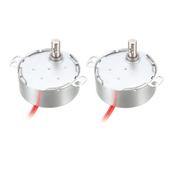 

uxcell 1.3-1.5RPM 5-6RPM 9-11RPM 30-36RPM Metal Gear Electric Synchronous Motor AC 24V 50-60Hz CCW/CW 4W