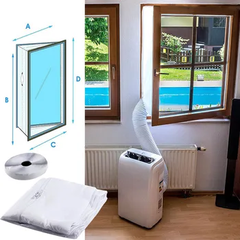 

Air Conditioning Cloth Window Sealing Cloth Waterproof And Windproof Zipper Mobile Air Conditioning Sealing Cloth #YL5