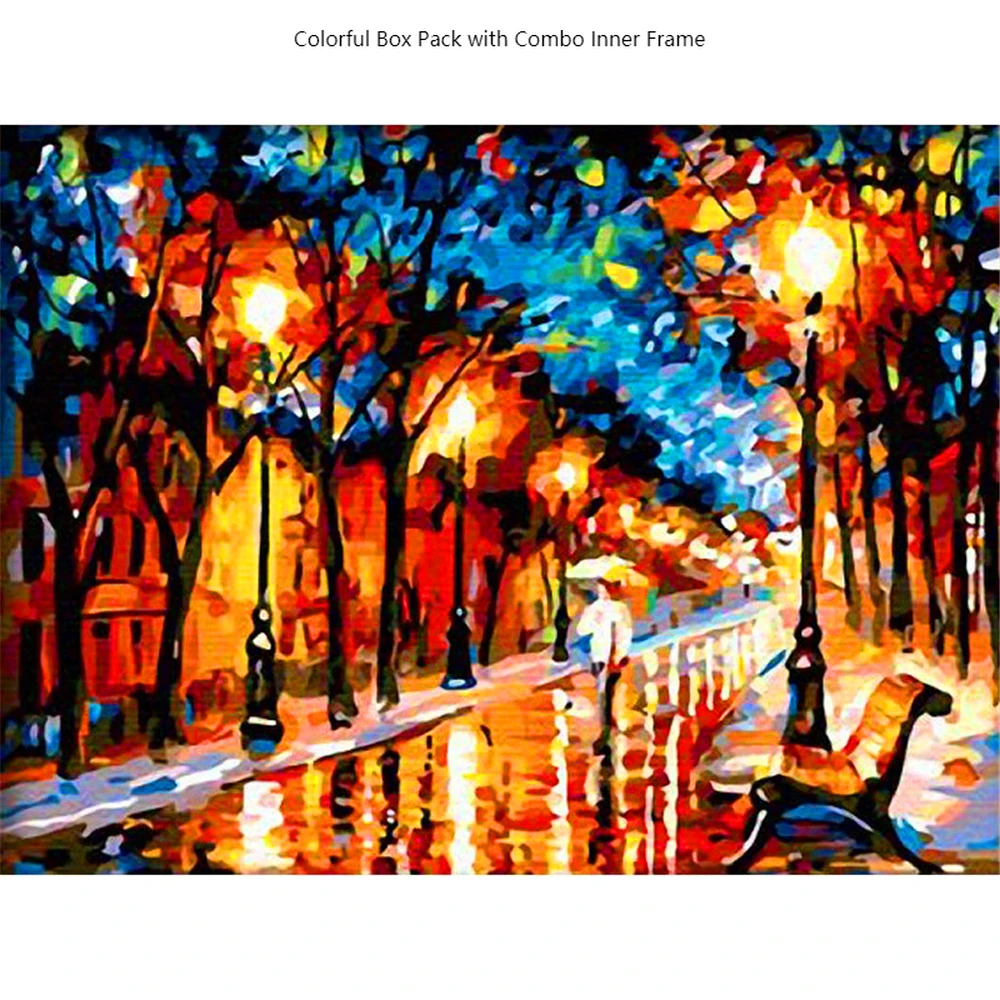 

CHIFEIYANG Paint By Numbers Parent-Child Program For Quarantine Life's Depression-killer With Frame