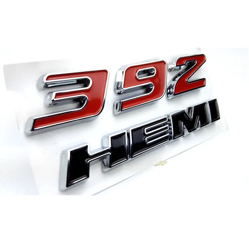 6.4L 392 HEMI Металлическая Эмблема для машины наклейки украшения Dodge путешествие