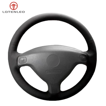 

Black PU Artificial Leather Steering Wheel Cover for Opel Astra (G) 1998-2004 Zafira (A) 1999-2005 Agila 2000-2004 Buick Sail