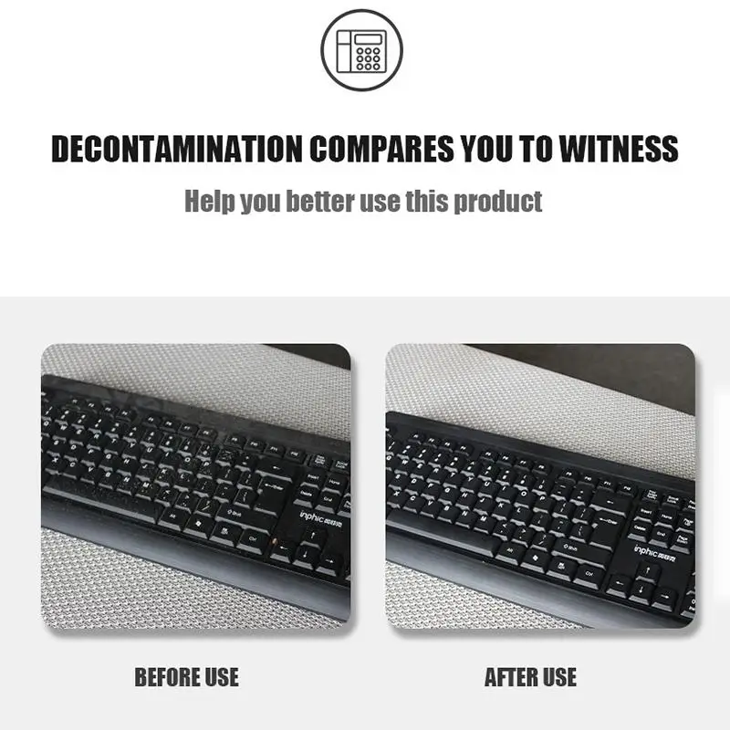 AOZBZ Car Cleaning Glue Laptop PC Computer Keyboard Slime Jelly Gel Compound Dust Wiper Cleaner Car Interior Car Accessories