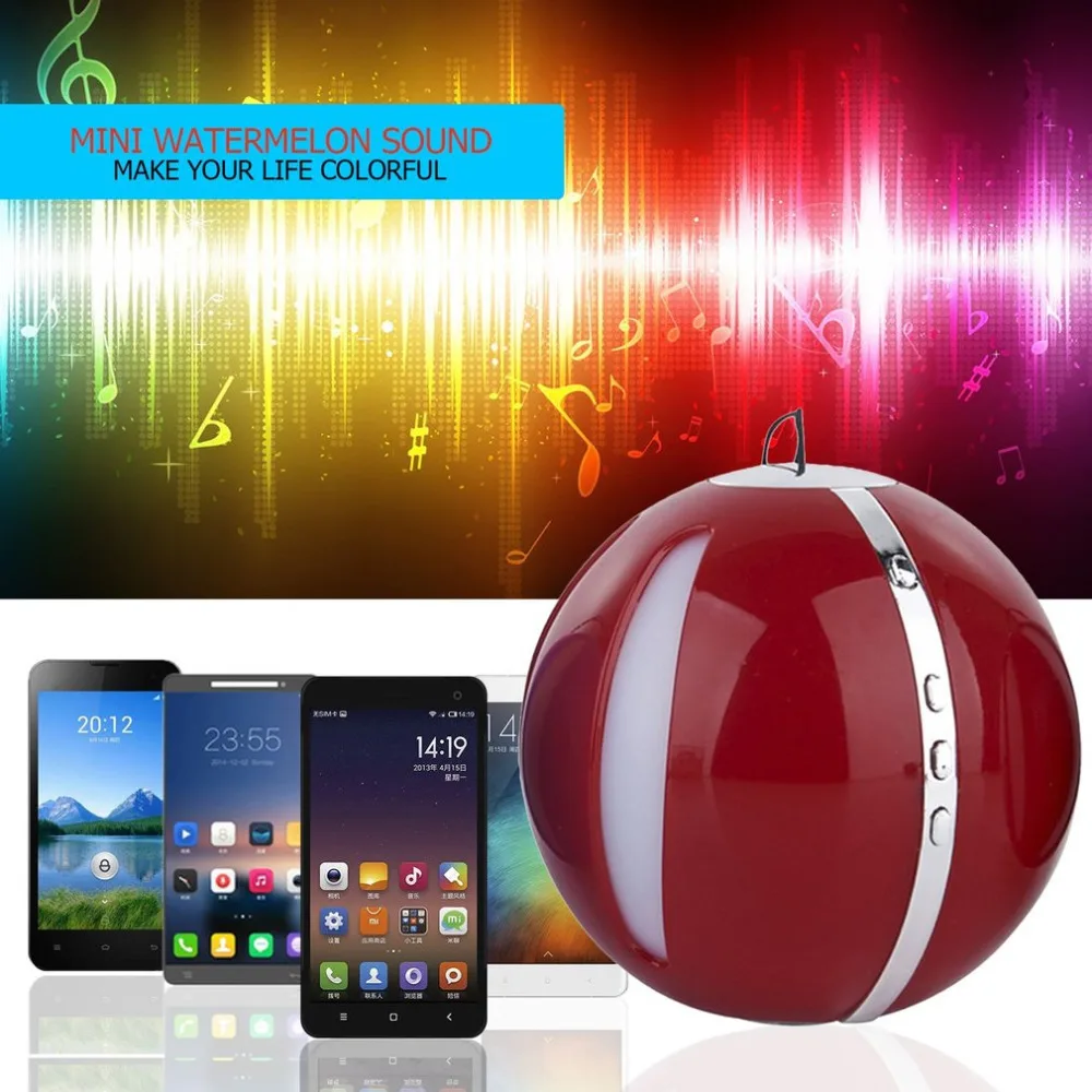 Q7 мини беспроводной Bluetooth динамик в форме шара с мигающими огнями радио открытый руки-Bluetooth динамик портативный шарообразный в форме