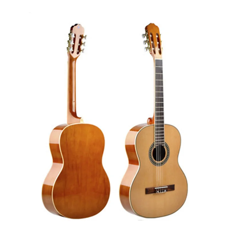 36 дюймов, классика 6-ой гитары Высокое качество цельная древесина гитара профессиональные на гитаре AGT147 - Цвет: Белый