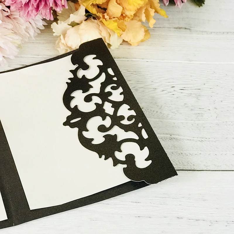  Wedding invitation Dies Lace border Scrapbooking Metal Cutting Dies New 2019 for DIY Paper Card mak - 4000028063430