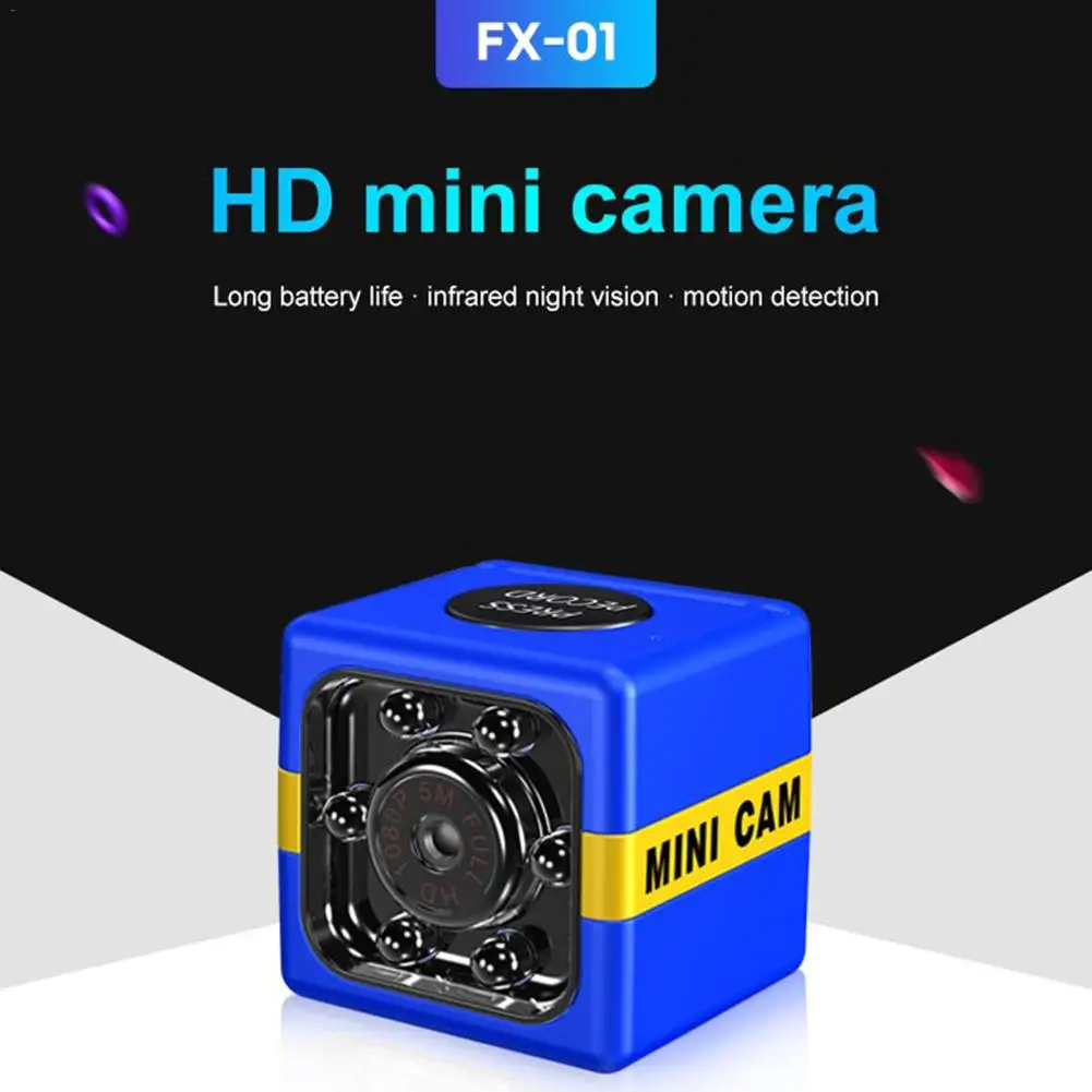 TM Mini DV Voice Enregistreur Vidéo pour Sport niceEshop Noir Mini Caméra 1080P de Sport Mini Caméra Cachée SQ11 HD de Vision Nocturne