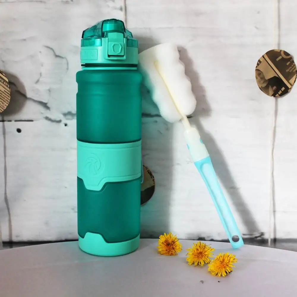 ZORRI Sports Wasser Flasche 500 мл kunstoff напиток тур Спорт на открытом воздухе Schule Leck Proof Seal Gourde