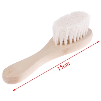

Baby Hair Brush Comb Baby Girls Boys Massager Natural Hairbrush Wooden Brush Plastic Massager Natural Wool Head Comb