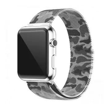 

Strap for Apple Watch 42mm Milanese Loop khaki