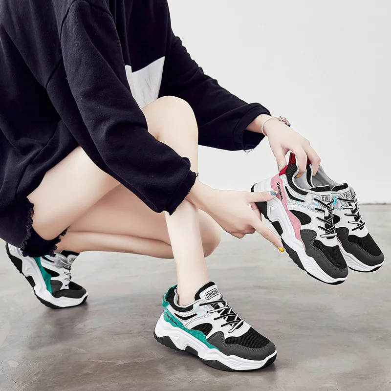 

Women's Casual Shoes Outdoor Autumn/Winter Trend Sneakers Zapatos De Mujer Flats Shoes Leisure Zapatillas New Arrival Dad Shoes