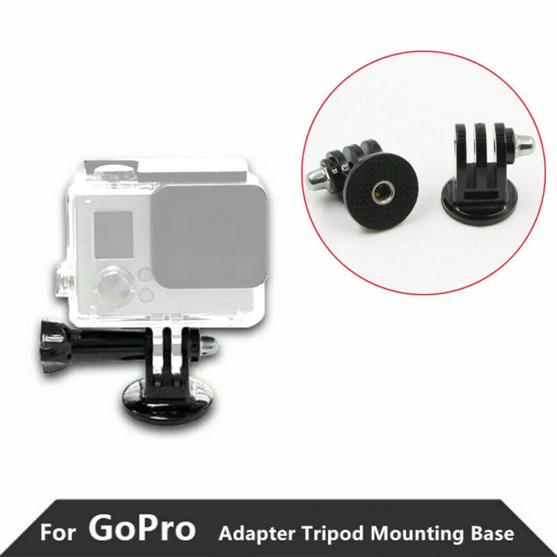 Абсолютно 5 шт. адаптер Штатив Монтажная база для Gopro DJI Osmo экшн-камеры