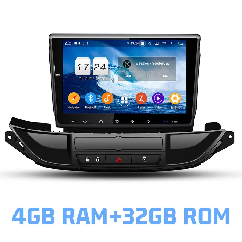 DSP Android 9,0+ 4 Гб+ 64 Гб 8 ядерный автомобильный аудио DVD gps радио 4 Гб ram Bluetooth 4,2 wifi 4G 64 Гб rom для Opel Astra J - Цвет: 4GB RAM and 32GB ROM
