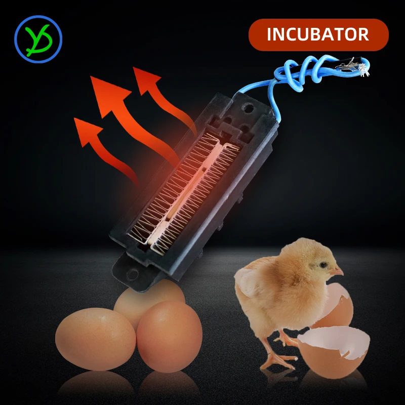 220V 100W Thermostatic PTC heater ceramic air heater conductive type heating element Small Space Heating
