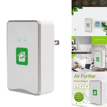 

Pluggable Air Purifier Negative Ion Generator Filterless Ionizer Purifier Clean Allergens,Pollutants,Mold,Odors