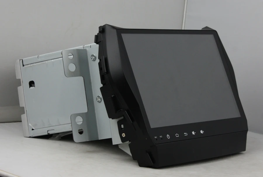 Discount 9 inch 4+32G Android 9.0 car multimedia Player for HYUNDAI IX45 2014-2016 with GPS Wifi NO DVD 2