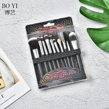 

10pcs Pack Makeup Brush Set Blush Brush Eyelash Brush Facial Treatment Brush Eye Shadow Brush Bulk Brush Suit Beauty Tools