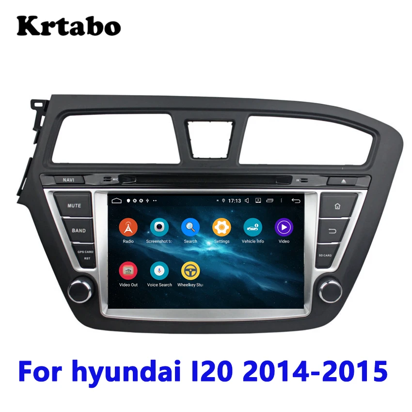 Автомагнитола для Hyundai I20 2014 2015 LHD, мультимедийный dvd-плеер с радио, DVD-плеером и GPS-навигацией Автомагнитола для Hyundai I20 2014 2015 LHD, мультимедийный dvd-плеер с радио, DVD-плеером и GPS-навигацией