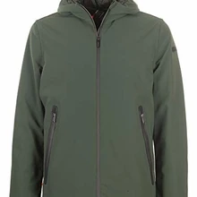 RRD Giaccone Corto Winter Storm Uomo, Chiusura Zip, Poliammide, Verde, A/I-20