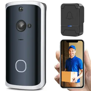 

Functional Smart Wireless Phone Door Bell Camera WiFi Smart Video Intercom Ring Doorbell Motion Detection Video Phone Visual