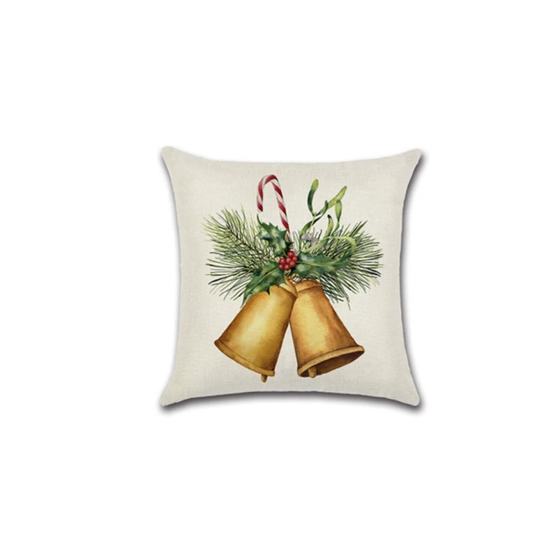 Yoeriwoo/детский чехол для подушки с оленем, рождественские украшения для дома, рождественский подарок, новогодний Санта-Клаус, Рождественская елка, украшения