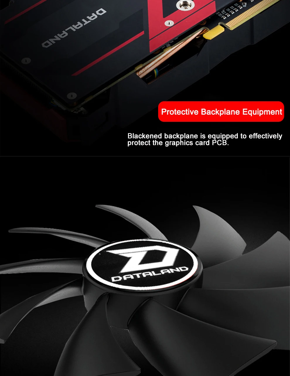 external graphics card for pc Dataland X-Serial  graphic card RX580  4G For AMD GDDR5 256bit PCI desktop gaming RX580 video card for PC video card in computer