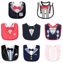 Новинка; модное платье черного цвета; стильные хлопковые нагрудники для детей; детские нагрудники с героями мультфильмов; водонепроницаемый нагрудник