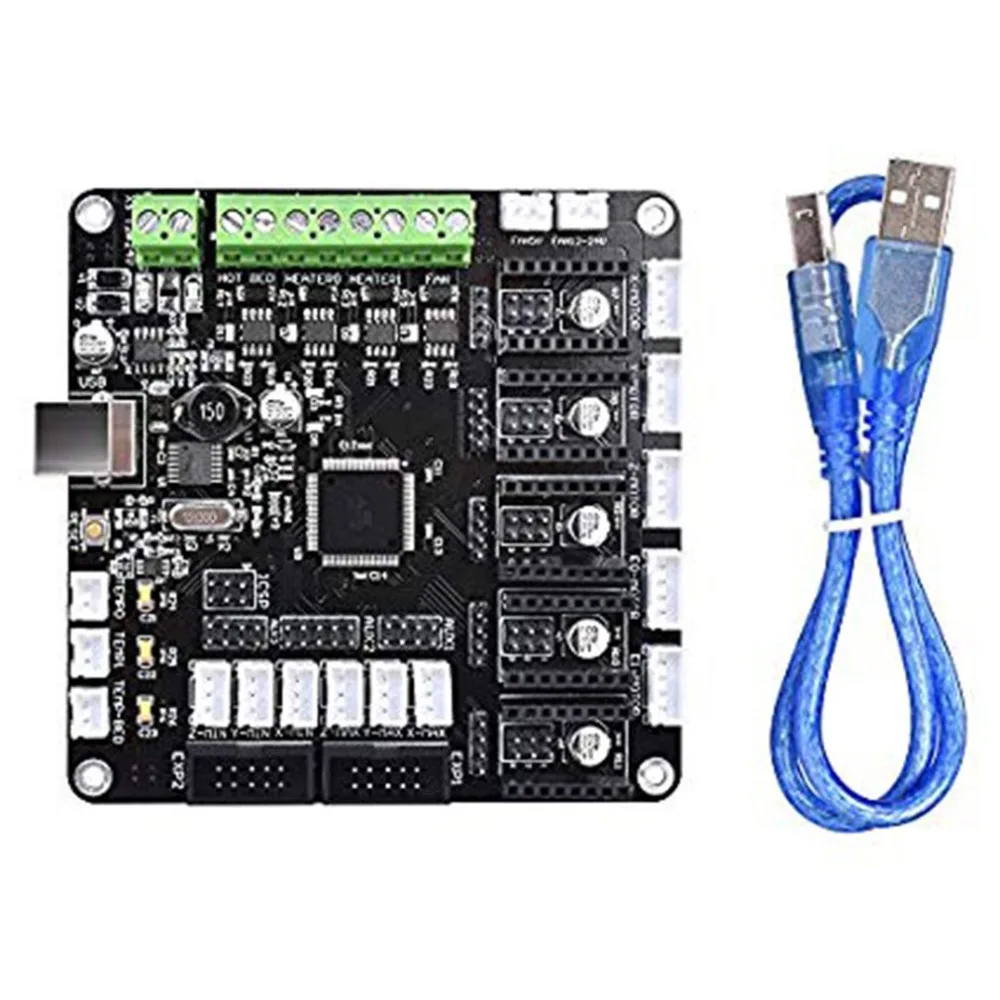 KFB3.0 3D плата управления совместимый Ramps1.4/MEGA2560/A4988/DRV8825/TMC2100 Драйвер шагового двигателя для 3D-принтера KOSSEL