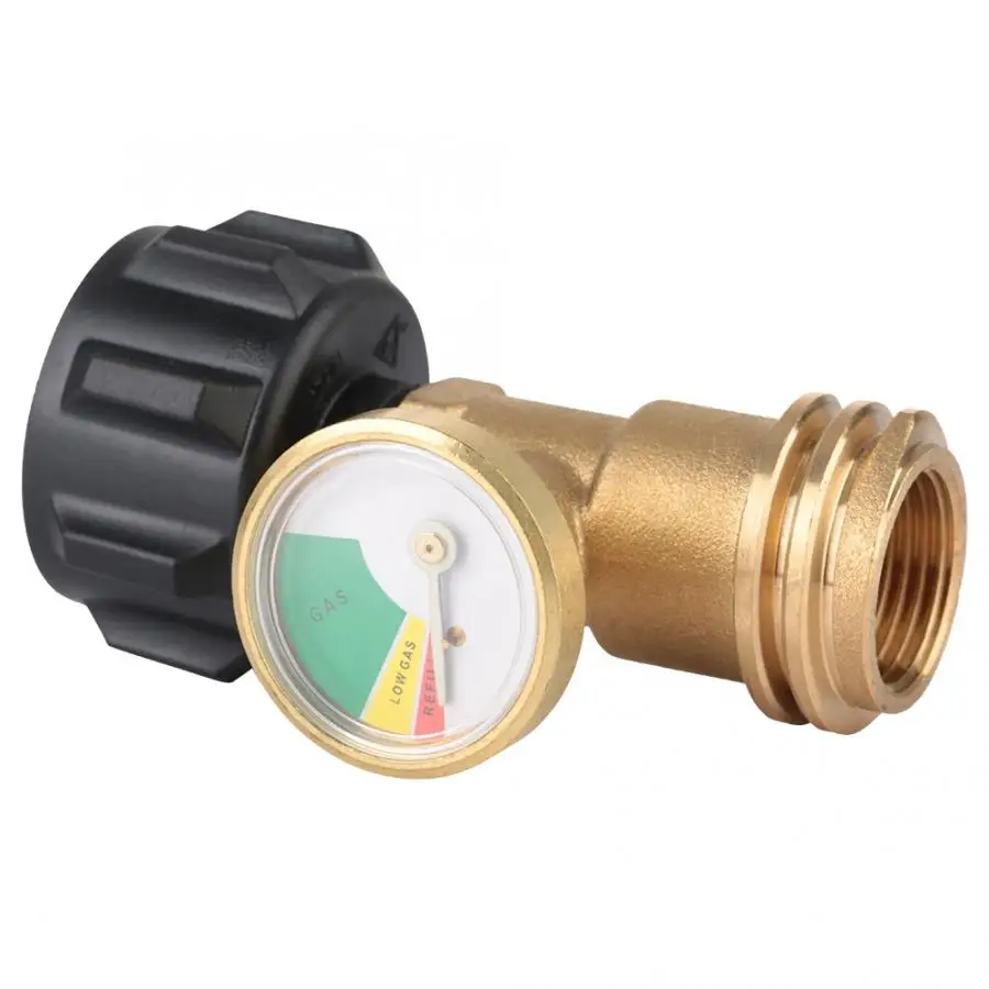 250 PSI манометр латунный адаптер для барбекю газовый манометр