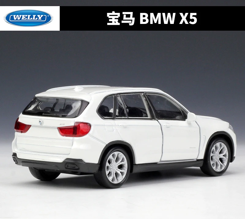 WELLY литье под давлением 1:36 автомобиль высокого симулятора BMW X5 внедорожник