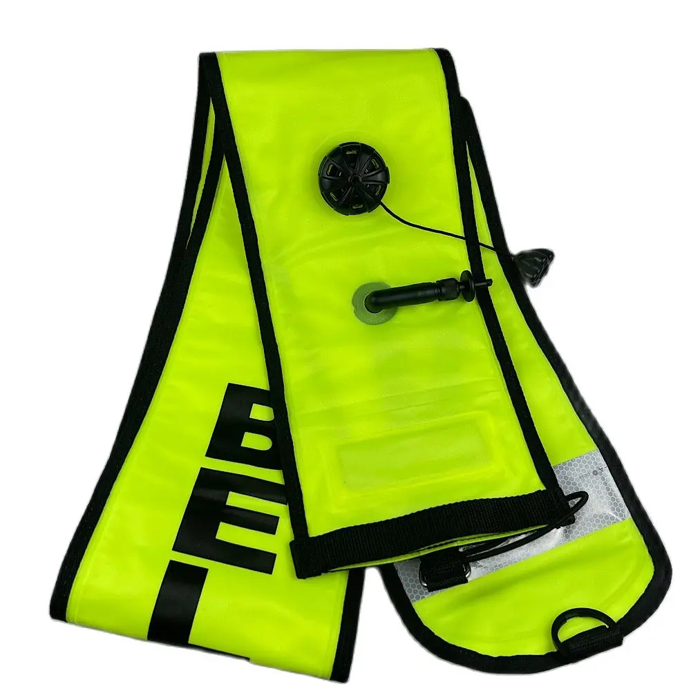 Scuba Diving Surface Marker Buoy SMB 15CM*150CM Underwater Safety Professional Scuba Diving Tube Surface SMB Diver