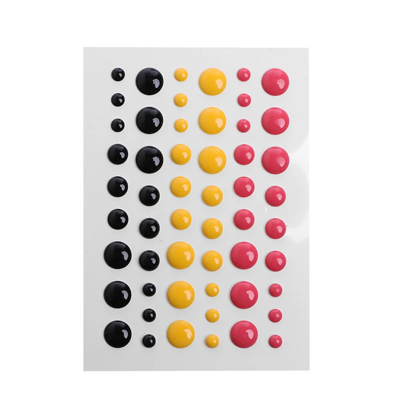 

Enamel Dot Self Adhesive Embellishment for Cardmaking and Craft Scrapbook DIY