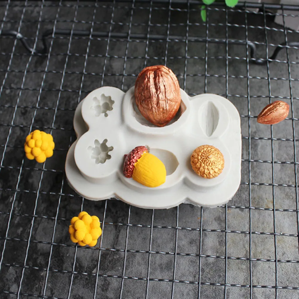 Новые гайки форма DIY помадка торт шоколадный Декор силиконовая форма для выпечки кухонный инструмент из силикона форма для украшения торта инструменты форма для торта