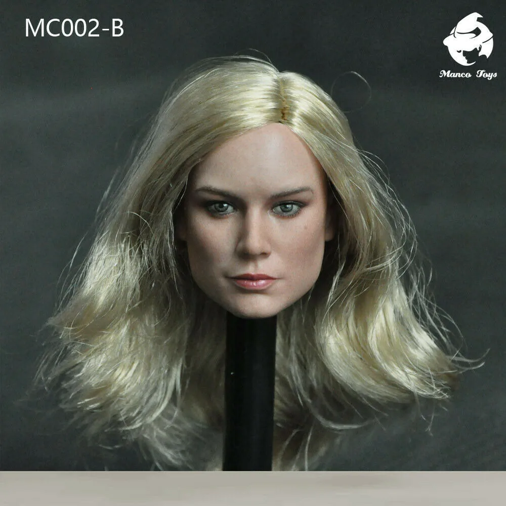 Mancotoys 1/6 масштаб MC002B женская голова скульптура сюрприз капитан резная скульптура модель для 12 "12 дюймов Фигурки игрушки куклы