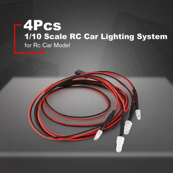 

Metal Steel Rear Bumper Headlamps Headlights Led Light for 1/10 Taxxas TRX-4 RC Off-road Crawler Car Spare Parts Accessories