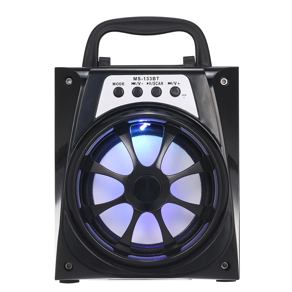 High quality Outdoor Speaker Colorful LED Light Super Bass Wireless